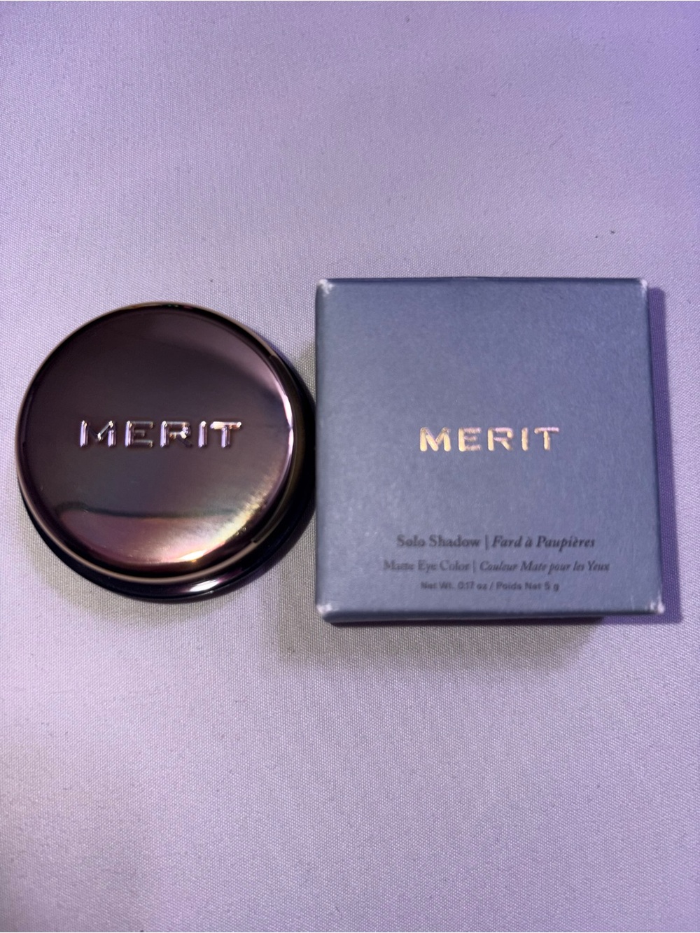 Merit Solo Shadow Matte Eye Color - Midnight